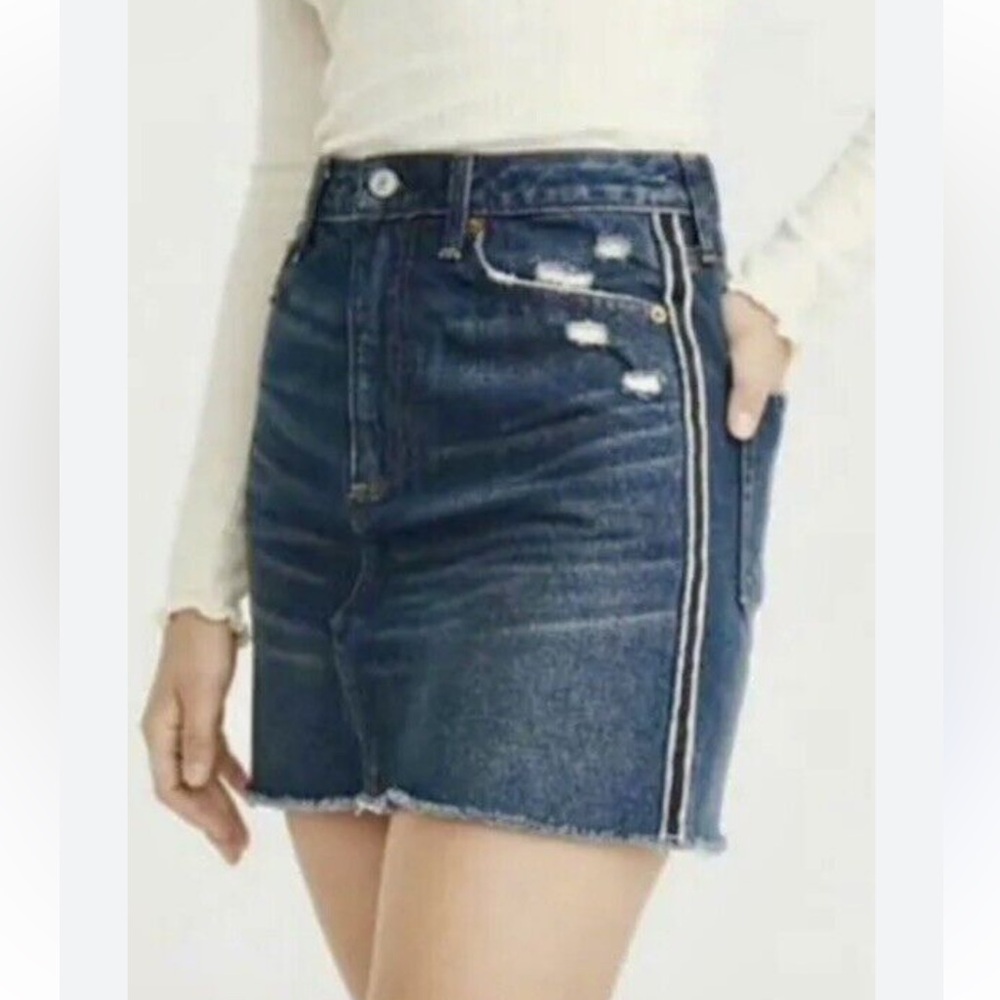 Abercrombie‎ & Fitch Zoe Vintage Jean Skirt size 25